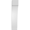 Ekena Millwork 4-in. W x 8-in. D x 20-in. H Imperial Architectural Grade PVC Knee Brace BRCP04X08X20IMP - alternate 5